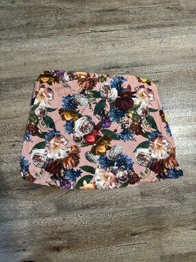 Posh Peanut Crib Sheet Bamboo Floral Rose Fitted